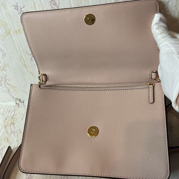 MICHAEL KORS BLUSH PINK WALLET CROSSBODY BAG PURSE - Picture 5 of 10